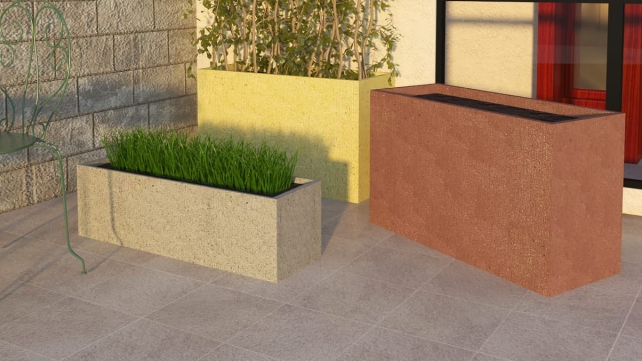 Beton Saksı ile İç Mekanlarda Doğal Bir Atmosfer